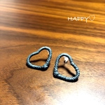 ハートピアス♡樹脂ピアス