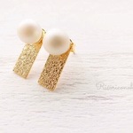2way plate×pearl pierce