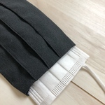 マスクカバー　グレー