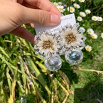 white beads bubble