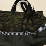 ★在庫セール★訳あり品★迷彩★レッスンバッグと上履き袋セット