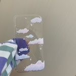 スマホケース iPhone 11 雲 ハードケース