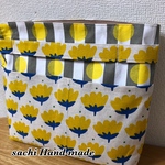 バックインバック  花柄