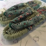 布草履 グリーン系 (26cm)