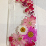 押し花のiPhone6ケース