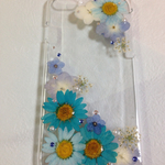 押し花のiPhone6ケース