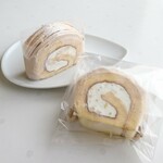 【おうちでロールケーキ】モンブラン(4個入り)