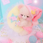 ねむねむくまちゃん🧸と月のクッション🌙♥