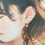 Ｎｏ．159 プルメリア貝殻＆ヒトデピアス/イヤリング