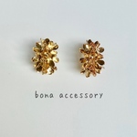 フラワーフープイヤリング/ピアス