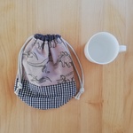 コップ袋　恐竜