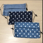 マスク　(小) ハンドメイド　子供　用　3枚セット　インナーマスク