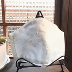 カバー☆ガーゼ♡White（刺繍）