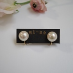 ヴィンテージパール　earring