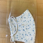 小花柄マスク