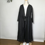 カシュクールワンピース(黒)