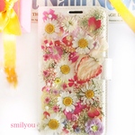XperiaZ4 iPhone11 押し花ケース　　　　　　 iPhoneXR フラワー 花　GalaxyS10 s10 押し花 全機種対応 GalaxyS20 s20 AQUOSR2 iPhone8