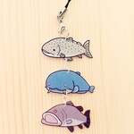 日本三大怪魚三連ストラップ