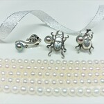 いぶし銀のピンブローチ【№.315002】