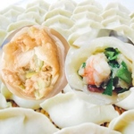 【ジューシ餃子セット】【たっぷり1kg】プリプリ丸ごとエビ餃子500g+肉汁たっぷり肉餃子500g♪ヘルシー&免疫力アップ♪栄養バランス最高♪