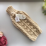 🐾m様ご注文品　No.151Iv メリノの木の実(モデル:ヨーキー/9分丈)