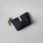 poitto16 タイプライターマチありポーチ深型  ネイビー