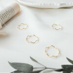 NEW!個数限定なみなみシンプルリング２個セット（173