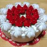 「favoriさまオーダー品♪」いちごのホールケーキ（直径約２０センチ♪）