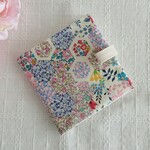 花粉症に！ ボックスティッシュケース 携帯用 リバティパッチワークストーリーズ  