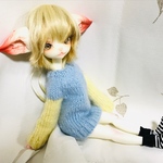 NiKoのパステルニットワンピース【ミスキティサイズ】