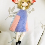 NiKoのパステルニットワンピース【ミスキティサイズ】