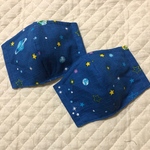 立体マスク　子ども用　二枚セット　未完成