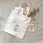 princess white トートバッグ
