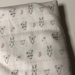 ダブルガーゼ  パンダとうさぎ