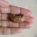 くろねこちゃんのブローチ