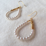 しずく＊パール(ピアス、イヤリング)