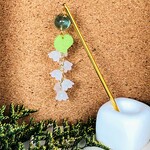 枝垂れ花のかんざし 鈴蘭（ショート）