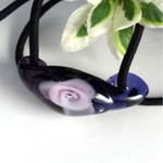 バラの花 ガラスヘアゴム ポニー アウトレット品