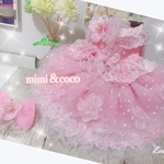 💍 ピンクウエディングドレスハーネス 💍Mサイズ
