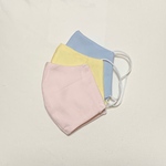 3枚セット　パステルカラー手作りマスク