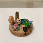 紫陽花とねこ