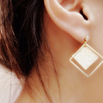 スクエア ピアス♡イヤリング