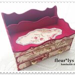 ラック付き引き出し BOX