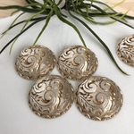 4pcs ドイツアクリル カボション クリア 大