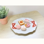 おままごと♡いちごづくし🍓樹脂粘土製のフェイクパン(大きめサイズ)