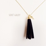 tassel long necklace