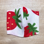 大きなイチゴの立体ガーゼマスク（子供用のみ）