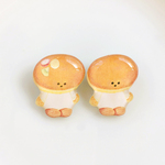 パンケーキちゃん（ツインズ）ツヤツヤブローチセット