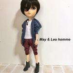 【再販♪ 】May&Leo homme★ちょっとハードなカジュアル3点セット