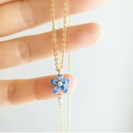 star flowerのネックレス★K チャリティー